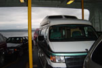 My van on the ferry across Puget Sound